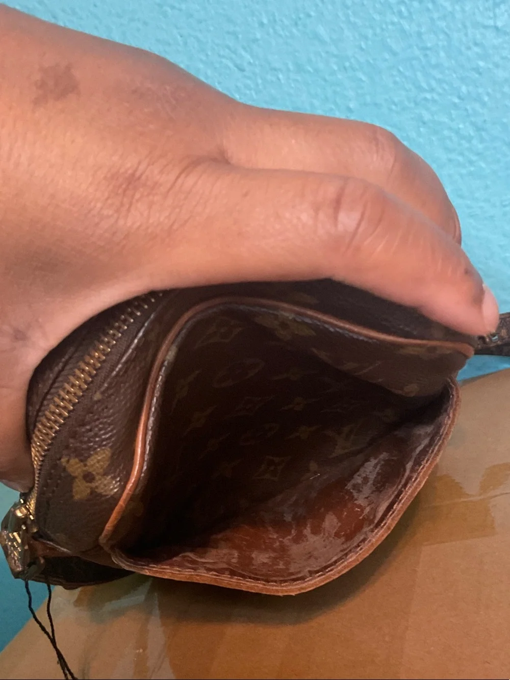 Louis Vuitton LV Monogram Danube Handbag Crossbody Bag